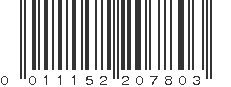 UPC 011152207803