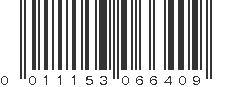 UPC 011153066409