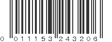 UPC 011153243206