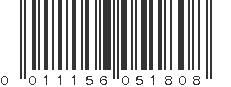 UPC 011156051808