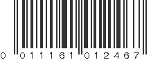 UPC 011161012467