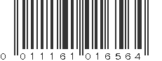 UPC 011161016564