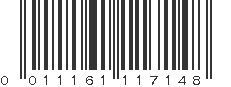 UPC 011161117148