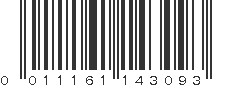 UPC 011161143093