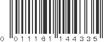 UPC 011161144335