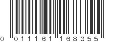 UPC 011161168355