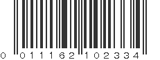 UPC 011162102334