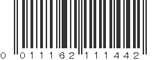 UPC 011162111442