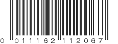 UPC 011162112067