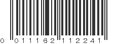 UPC 011162112241