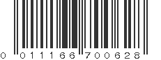 UPC 011166700628