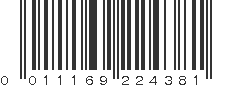 UPC 011169224381