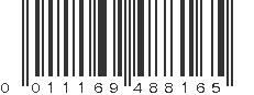 UPC 011169488165