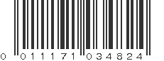 UPC 011171034824