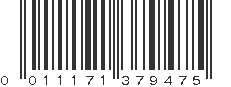 UPC 011171379475