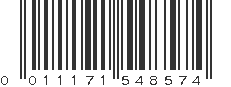 UPC 011171548574