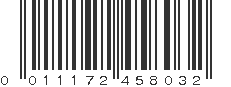 UPC 011172458032