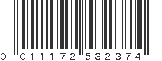 UPC 011172532374