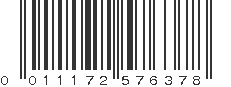 UPC 011172576378