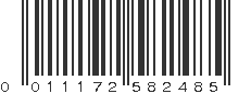 UPC 011172582485