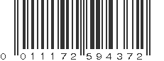 UPC 011172594372