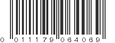 UPC 011179064069