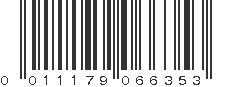 UPC 011179066353