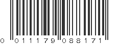 UPC 011179088171