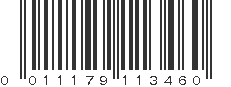 UPC 011179113460