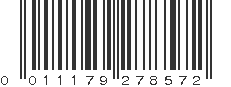 UPC 011179278572