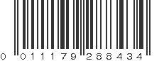 UPC 011179288434