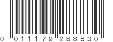 UPC 011179288830