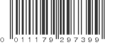 UPC 011179297399