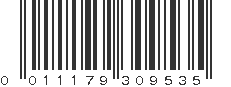 UPC 011179309535