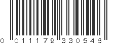 UPC 011179330546