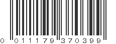 UPC 011179370399