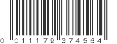 UPC 011179374564