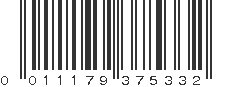 UPC 011179375332