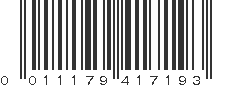 UPC 011179417193