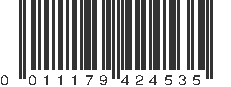 UPC 011179424535