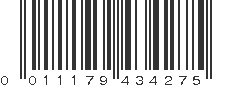 UPC 011179434275