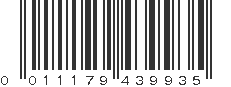 UPC 011179439935