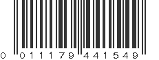 UPC 011179441549