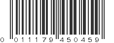 UPC 011179450459