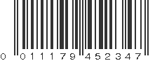 UPC 011179452347