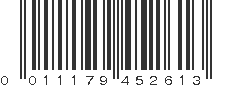 UPC 011179452613