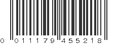 UPC 011179455218