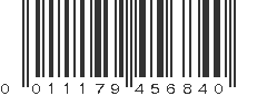 UPC 011179456840