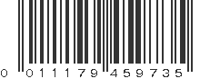 UPC 011179459735