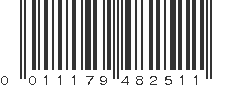 UPC 011179482511